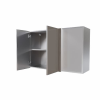 Tủ góc trên 2 cánh GT2Q (Inox)