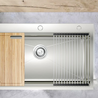 CHẬU RỬA TOPMOUNT SINK KN8250TD