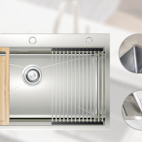 CHẬU RỬA TOPMOUNT SINK KN8250TD